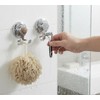 Suction Cup Hooks Razor Holder Powerful Vacuum Organizer for Towel,