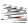 CENPEK 9pcs Blackhead Remover Tool Acne Remover Tool Blemish Whitehead