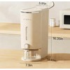 Reflygen Rice Dispenser With Measuring Cup,Kitchen Grain Storage Container,Pantry&Home Dry