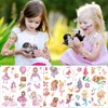 300+ Glitter Tattoo Set Children, Children's Tattoo Girls, Dino Mermaid