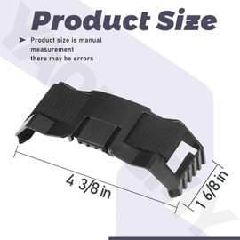 48-73-1090 Hard Hat Headlamp Mount Compatible with Milwaukee B-OLT Hard Hats, Fits for Most Headlamps (1)