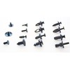Swordfish 60210-415pc Auto Body Retainer Fastener Clip Assortment Compatible with