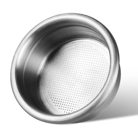 Proxima Direct 58MM Portafilter Filter Basket 2 Cups Stainless Steel Filter Sieve Basket Fits 58MM Bottomless Portafilter Compatible with Espresso Machines