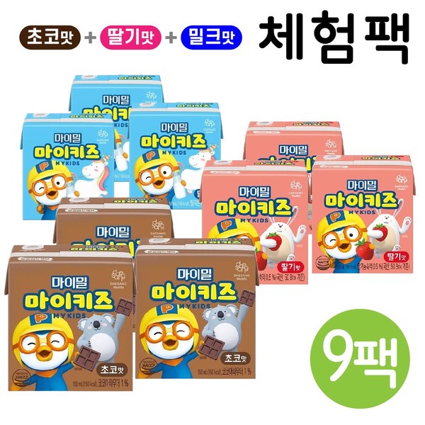 Daesang Well Life My Meal My Kids 3+3+3 trial pack,