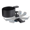 Under Desk Headphones Stand 360 Degrees Rotation Desktop Water Cup