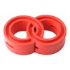 2 Pcs Car Spring Shock Absorber, Flexible Rubber Bumper Shock