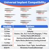Mellderour Implant Universal Hex Driver Screw Screwdriver Kit, FIt for