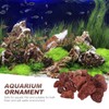 BESPORTBLE Aquarium Red Stone: 500g Fish Tank Volcanic Stones for