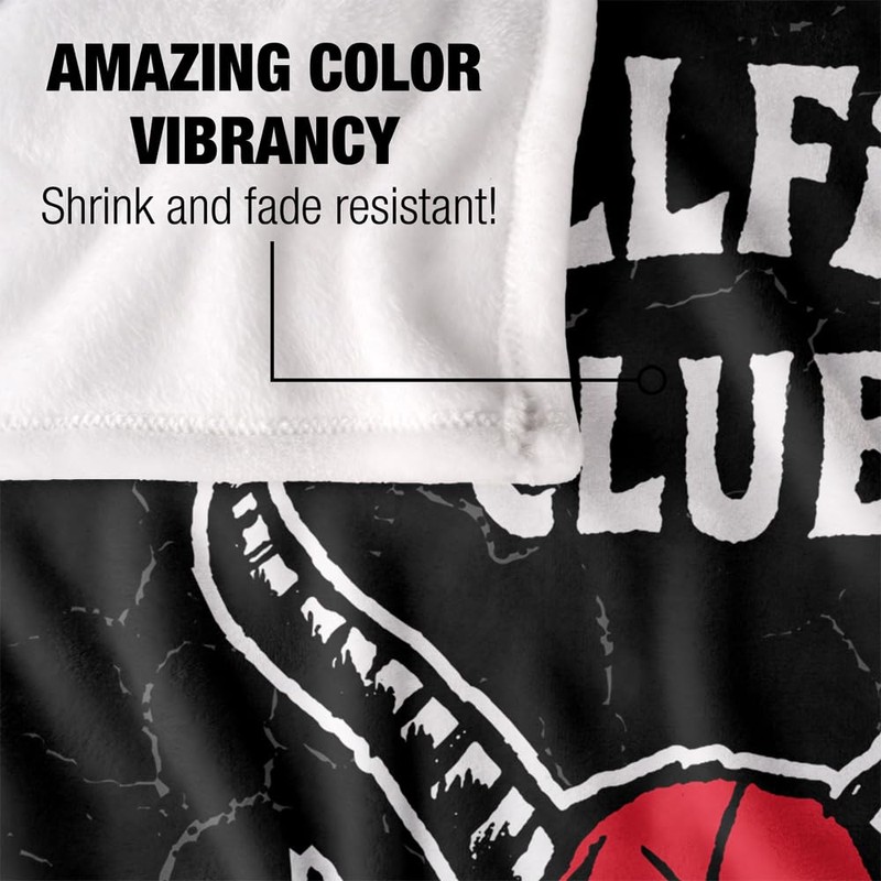 Stranger Things HELLFIRE CLUB LOGO Silky Touch Super Soft Throw