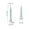 QWORK Static Mixing Nozzle Tip, 50 Pcs Mixing Epoxy Adhesive