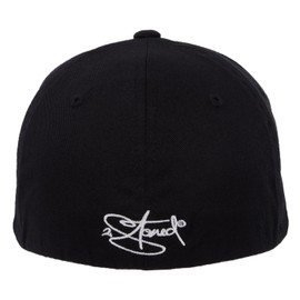 2Stoned, Flexfit baseball cap with embroidery, baseball cap for women, men and children (Flexfit Cap Classic) - black Plain, size: xs-s