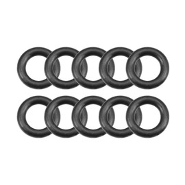 TA-VIGOR 10Pcs Nitrile Rubber O-Rings, 12mm OD 7mm ID 2.5mm Width Rubber Washers Spacer O-Rings Gasket kit, Metric Sealing Gasket for Hose, Faucet, Automotive, Plumbing