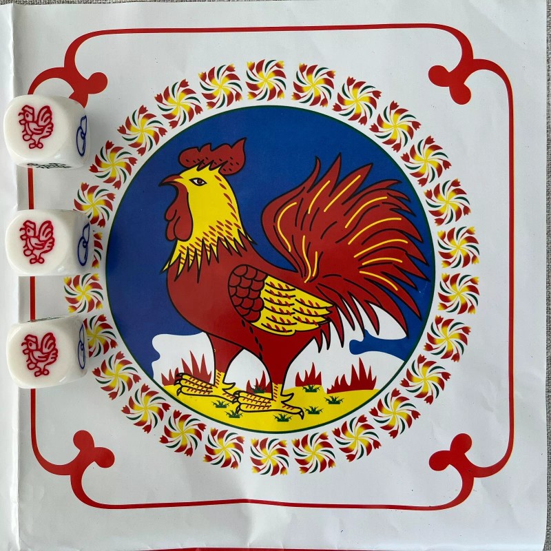 LHT Gourd Fish Shrimp Crab Dice Crown Anchor Game Chuck