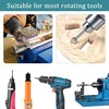 Stone Carving Set Diamond Burr Bits,60PCS Polishing Kits Rotary Tools