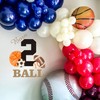 Capiont Basketball Themed 2nd Birthday Decal Sign - It's Game
