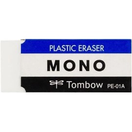 AMERICAN TOMBOW INC Tombow 57321 MONO Black Eraser 15-Pack. Cleanly Removes Marks without Damage