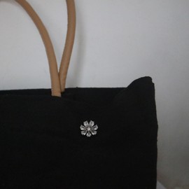 G-RUI 5 Pieces Luxury Rhienstein Buttons for Clothing, Zirconia, Metal Shank, Button for Coat, Decorative CZ Sewing Buttons for Shirts (K-128)