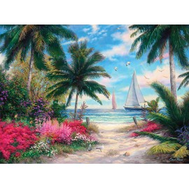Buffalo Games - Chuck Pinson - Sea Breeze Trail - 1000 Piece Jigsaw Puzzle for Adults - Challenging Puzzle Perfect for Game Nights - Finished Size is 26.75 x 19.75