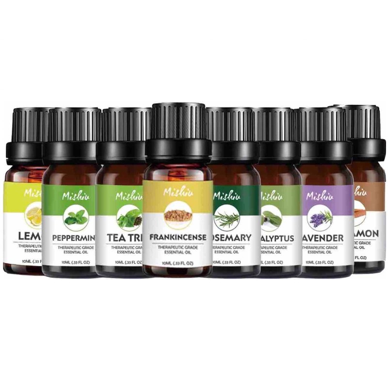 Pure Essential Oil B Set, 100% Pure Essential Oils, 0.4