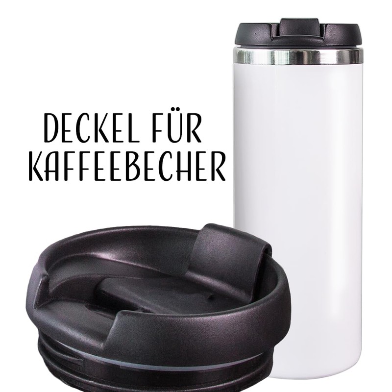 GRAZDesign Kaffeebecher Deckel | Ersatzbecher Kunstoff