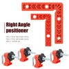 16pcs Right Angle Clamp Set, 90 Degree Clamp,Positioning Squares, 3inch
