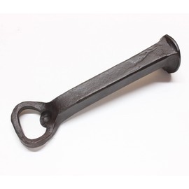 Hand Forged Railroad Spike Bottle Opener
