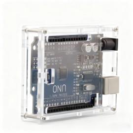Gikfun Uno R3 Case Enclosure Transparent Clear Computer Box Compatible with Arduino UNO R3 EK1642