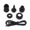 Mini Air Pump Illuminated USB Rechargeable Portable with 5 Air