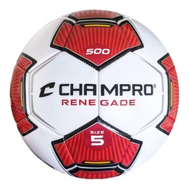Champro Balón de fútbol Renegade, Talla 4, Escarlata