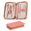 7Pcs Manicure Set, Pedicure Sets, Nail Clipper Sets，Stainless Steel Professional