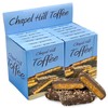 Chapel Hill Toffee, 4 Dark Chocolate Covered Pecan Toffee Squares