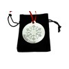 AnniversaryGifts Cornish Christmas Tree Decoration Made From Tin Reads Nadelik