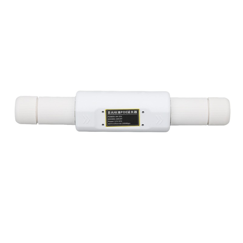 POE Combiner Splitter Adapter IEEE802.3AF AT Standard 10 100Mbps Waterproof