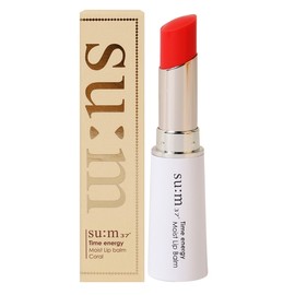 SUM37 Time Energy Moist Lip Balm Coral / 숨37 타임 에너지 모이스트 립 밤 코랄