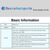 Sekeseauto Tan Front Driver or Passenger Side Bottom Replacement Cloth