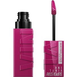 Maybelline New York Super Stay Vinyl Ink Liquid Lipstick for 16H Hold & Shine, Smudge-proof & Highly Pigmented Colour, Vinyl Finish without Staining, Shade: 170 Unafraid, 4.2 ml