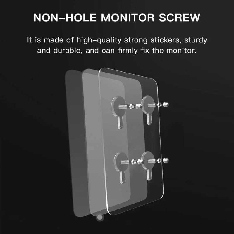 Soporte Adaptador Universal De Montaje Sin Vesa Para Monitor