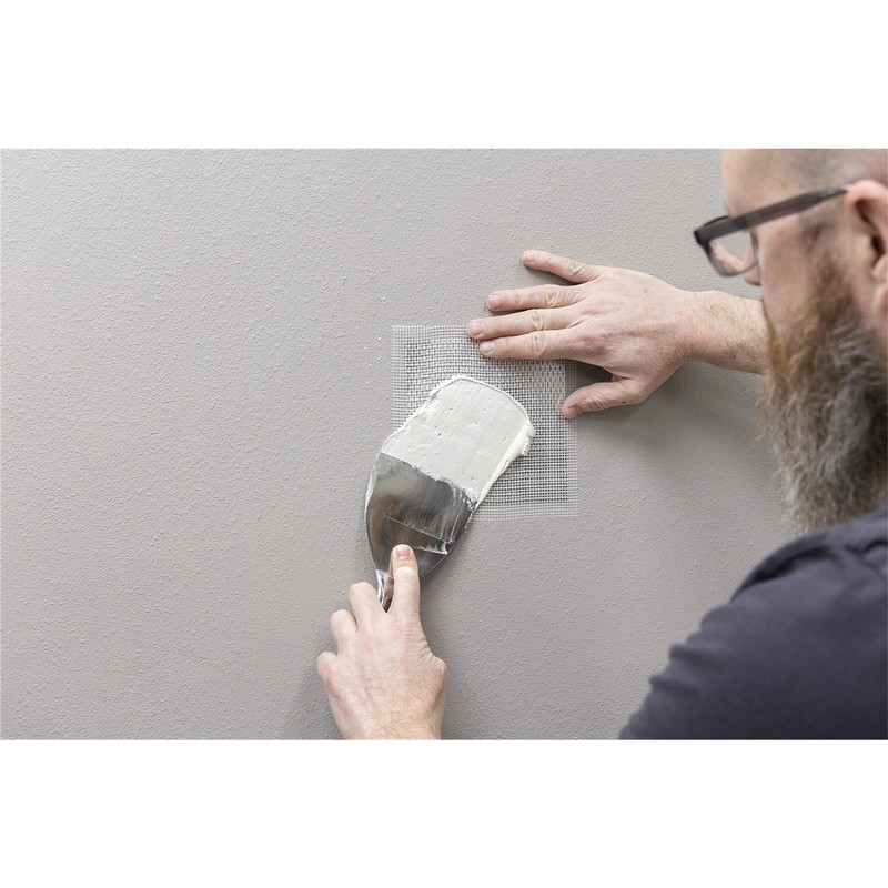 WAL-BOARD TOOLS Drywall Patches, Rustproof Aluminum, Self Adhering, Drywall Repair,