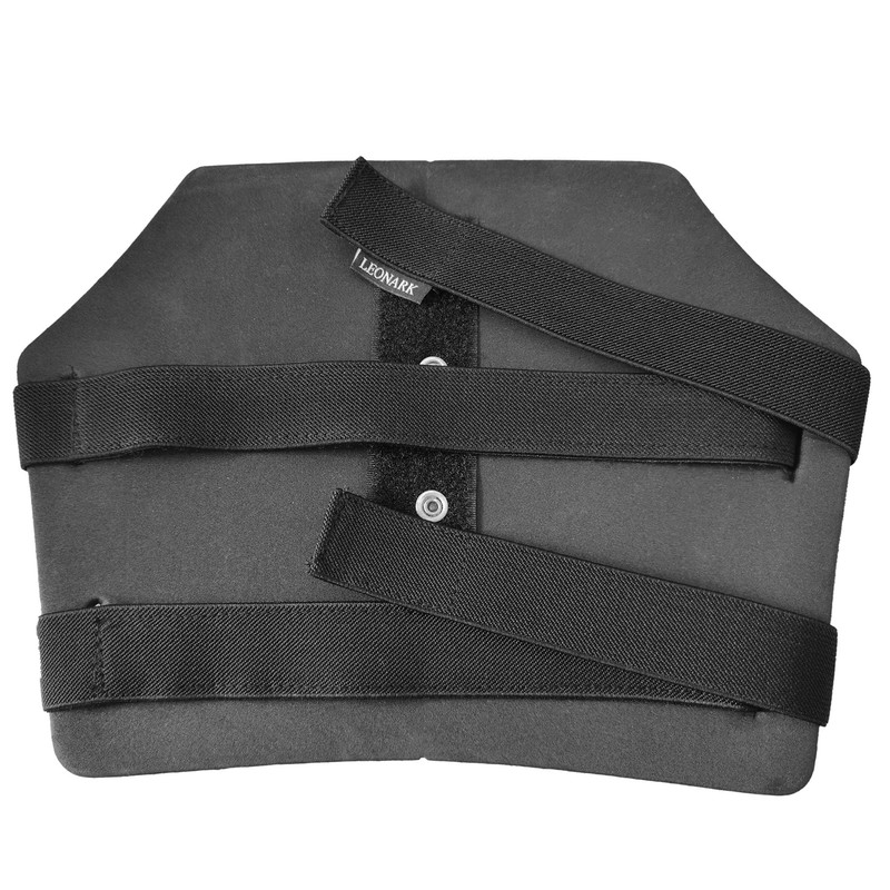 LEONARK Black Armoury HEMA Fencing EVA Forearm Overlays Light Adjustable