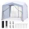Pop up Canopy Tent with 4 Wheeled Bag and Mesh