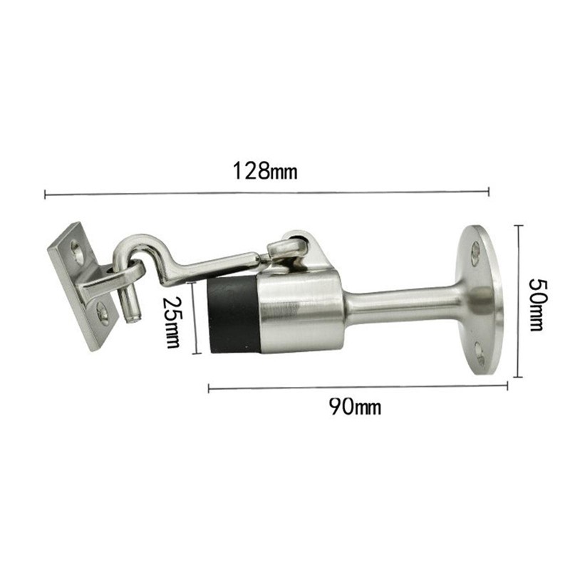 STARTIST Door Stopper Catch with Hook Damping Bumper Door Stopper