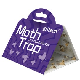 Pantry Moth Traps 10-Pack Safe and Effective for Food and Clothing- Glue Traps with Pheromones for Wool Closet Carpet Food and Cupboard K09