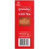 Community Coffee Orange Pekoe Cut Black Tea, 100 Individual Size