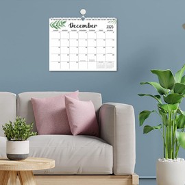 2025-2026 Wall Calendar, 18 Months Large Size 15X12 inch, Runs from July 2025 to December 2026, Perfect for Organizing for Office Home (Leaf)