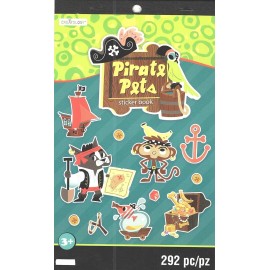 Creatology Sticker Book ~ Pirate Pets (an Animal Pirate Adventure; 292 Stickers)