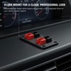 2Pcs Plug Mounting Panel, 45A 600V Mounting Bracket Panel Plug,