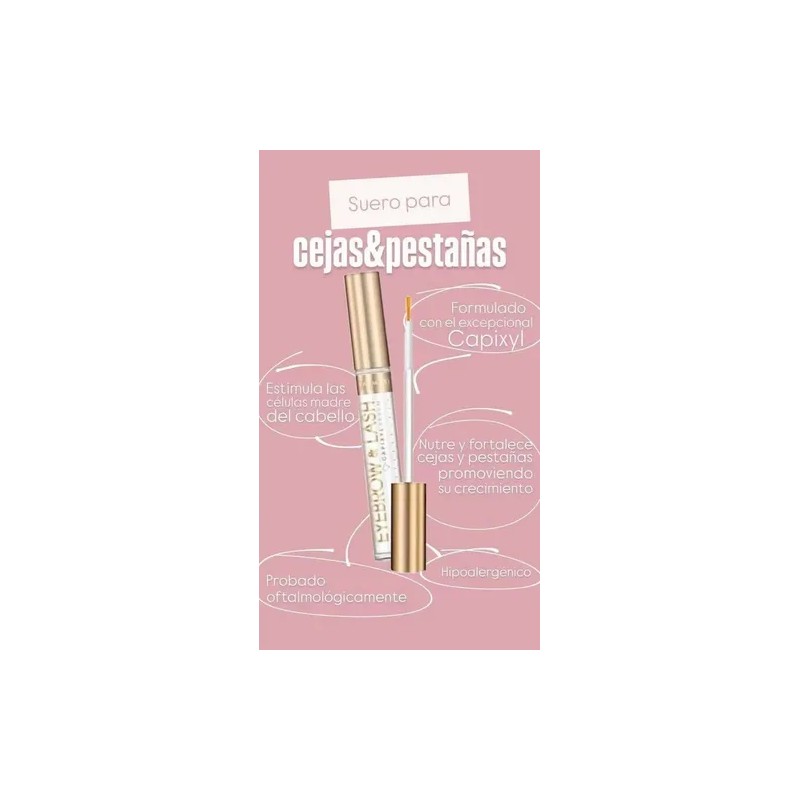 Máscara De Pestañas Doble Lahs+serum Con Capixyl/ Farmasi