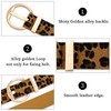 taffeta alley Leopard Belts for Women,Leopard Print Belts for Women