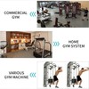 Berufexp Doudle D Hanlde Row, Cable Attachments for Gym, V