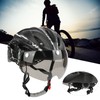 Magnetic Suction Protective Helmet with Goggles/Light for Mountain Bike Road